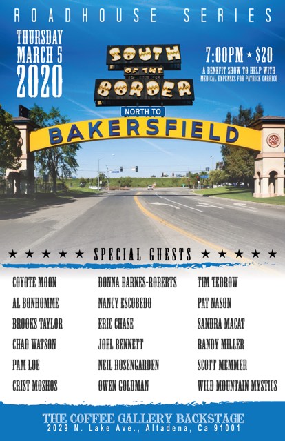 Roadhouse So of Border No to Bakersfield Flier